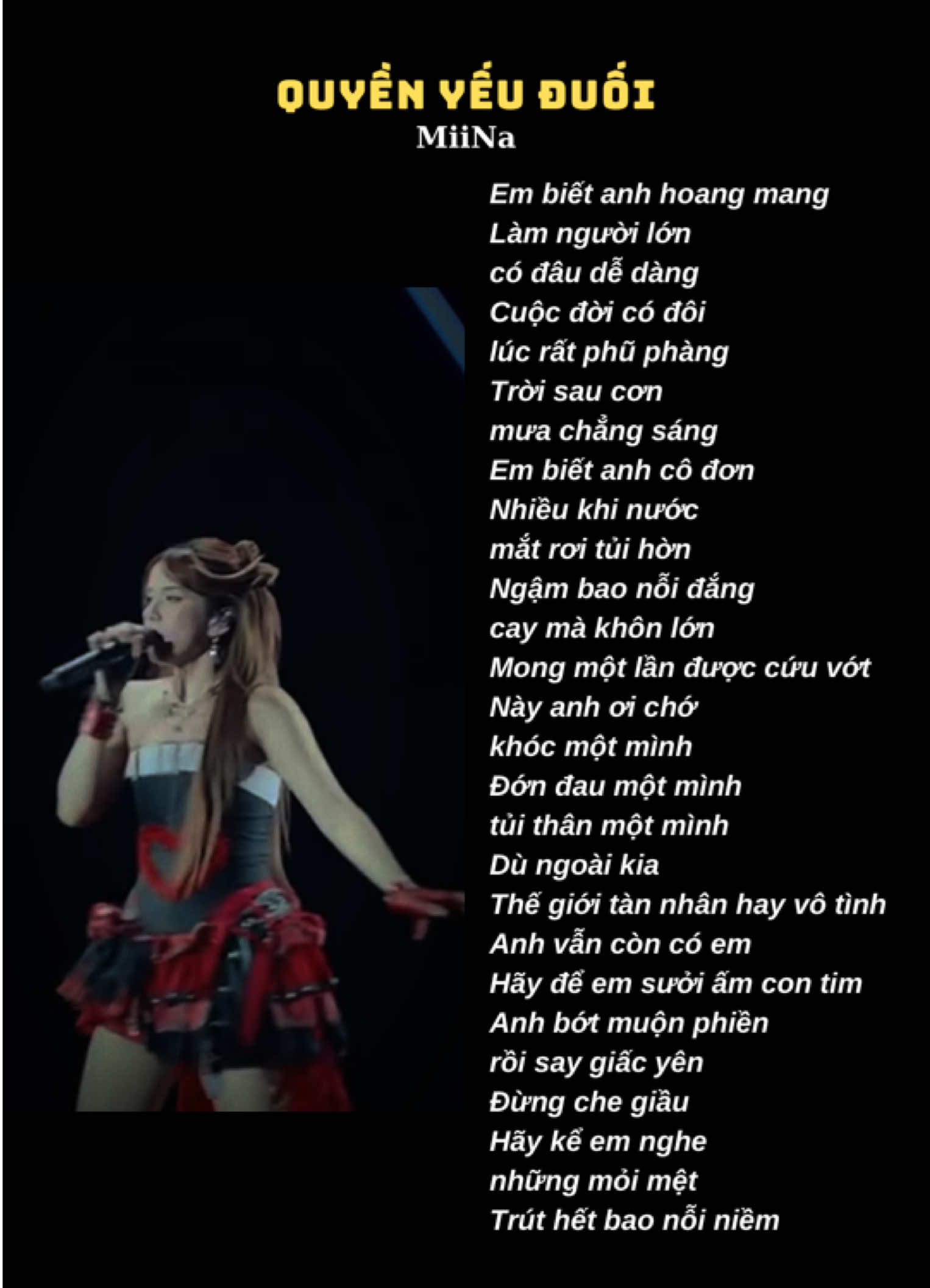 Em biết anh hoang mang… #nhachaymoingay #lyrics #nhactamtrang #quyenyeuduoi #xuhuong 