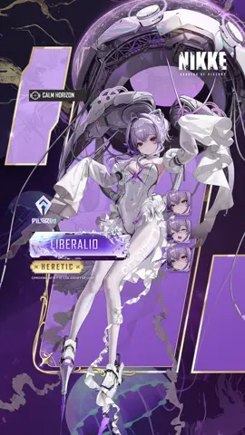 【NIKKE PROFILE - Liberalio】 ✅ Manufacturer: Pilgrim ✅ Affiliation: Heretic ✅ Weapon: SR: Calm Horizon She possesses exceptional hunting and detection abilities, which she uses while wandering the surface in search of something. Perhaps due to these abilities, she is extremely sensitive to sound and has a strong aversion to loud noise. #NIKKE #Liberalio #NIKKE3rdAnniversary