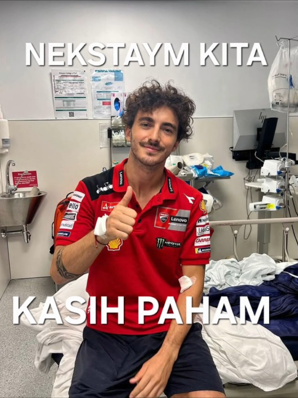 ga bisa bangt ya dibawa jumawa ducati nii 😔 #motogp  #sepang  #peccobagnaia  #ducati  #dnf 
