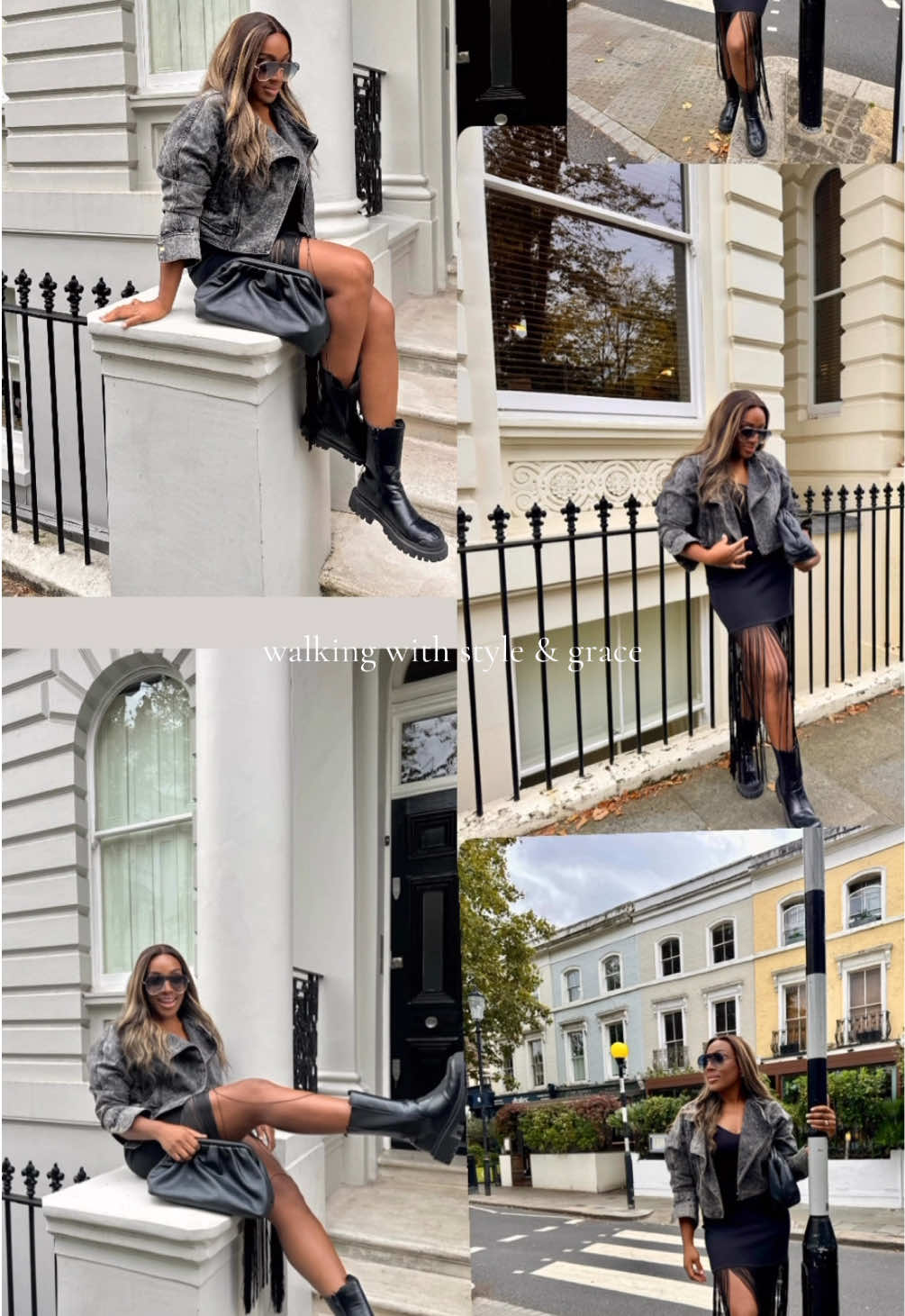 A moment for the skirt in motion 👌🏾✨  I love how versatile it is...here I’m rocking it casually, but the first time I wore it was dressed up for dinner. This look is giving major festival vibes.. 🎶 Where would you rock this look to? #fashioninspo #outfitideas  skirt @H&M let me know if u want the link ♥️ . . #outfitrepeater #tasselskirt #versatileskirt