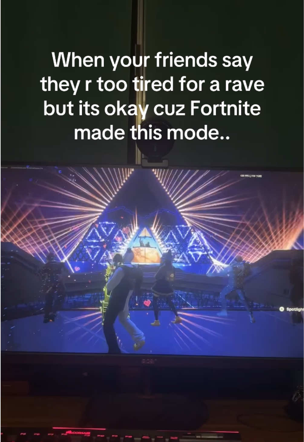 A WHOLE SHOW FOR FREE ?!   #fortnite #fortnitememes #fortniteclips #GamerGirl #rave 