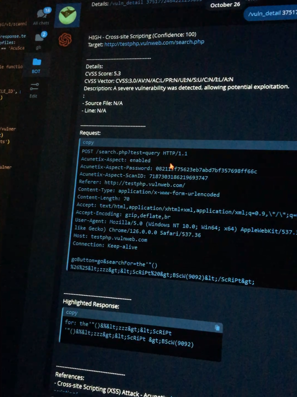 Auto scan vulnerability web #Acunetix #CyberSecurity #vulnerability