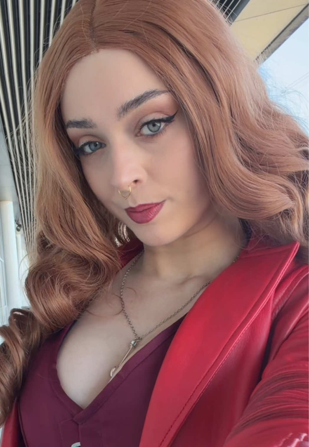 I can’t explain to you how GOOD I felt in this cosplay, what a bloody find this coat was 😭🥹 #scarletwitch#wandamaximoff#marvelzombies#mcmcomiccon#comiccon  @Marvel Studios 