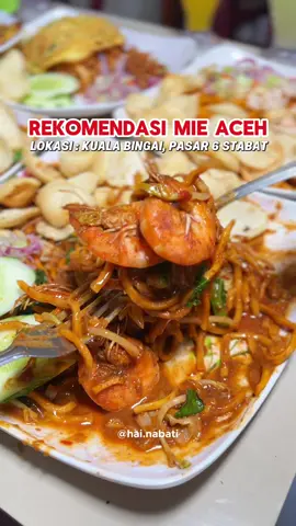 Emang agak susah yaa wak cari mie aceh yg enak di sekitaran sini, tapi aku ada satu nih yg paling sering di rekomendasiin orang” dan udh jadi langganan ayahku juga, namanya @mieacehbireuen2 lokasinya ada di pasar 6 Kuala Bingai Stabat, yg mau cobain bisa langsung capcusss😆 #kulinerlangkat #mieacehlangkat #kulinerbinjai #mieacehbinjai #mieacehstabat 