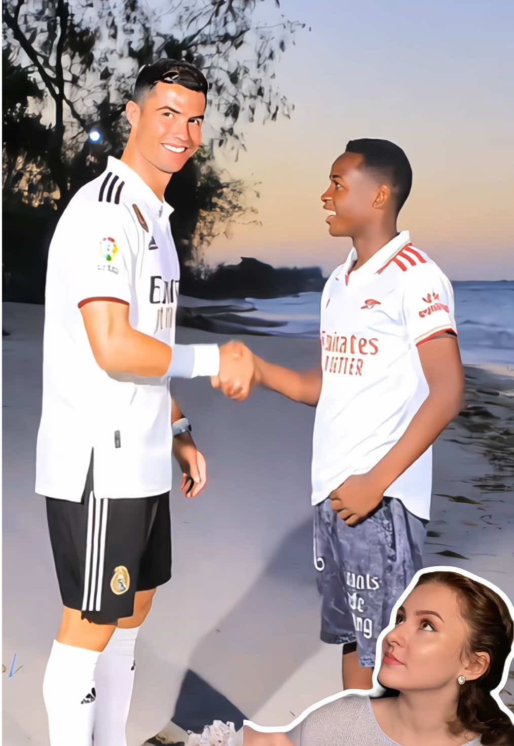 Come and try this templateâ¤ï¸ ai ronaldo and me filter tutorial #capcut #capcutforus #capcutpioneer #aifilter #fyp A photo with Cristiano Ronaldo, a photo of me with Cristiano Ronaldo, portrait photography of me with Cristiano Ronaldo, Cristiano Ronaldo style shooting, portrait style tutorial with Cristiano Ronaldo, how to make a photo of me with Cristiano Ronaldo for free in CapCut, popular portrait trends of me with Cristiano Ronaldo, style photos portrait style, creating images with Gemini, Gemini, how to create AI portraits, this AI model is amazing, AI tutorial, this trend is interesting, just input a picture into the model to get excellent AI photos.