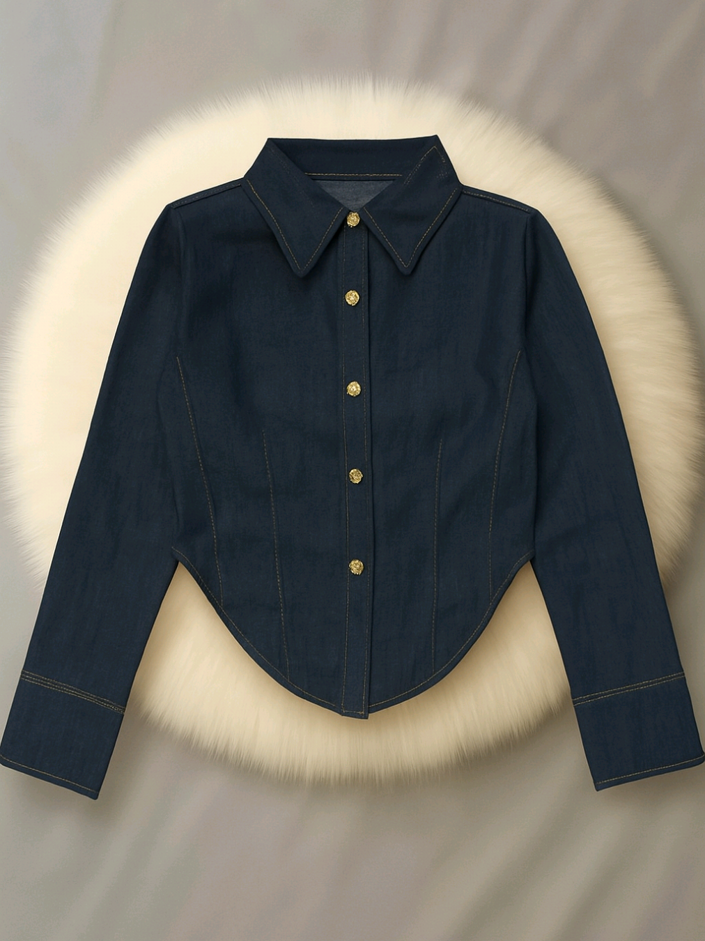 #jeanswanita #atasanjeans #fyp #kemejajeans #jeanswanita 