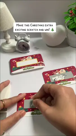 Christmas Reward Scratch Card #christmasgame #scratchcard 