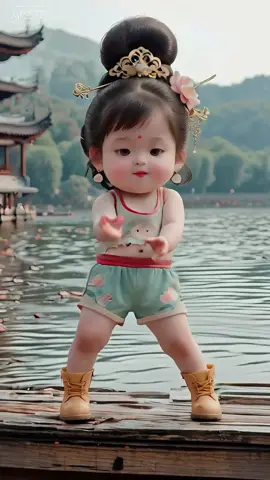 #baby #babycute #dance #quynhkun 