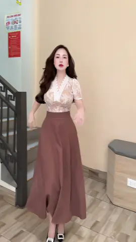 Form váy nhà này đẹp luôn  #chanvay #chanvayxoe 