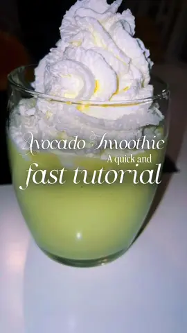 A quick tutorial for making my favorite smoothie! 🥤😍 #viral #smoothie #avocado #fyp #namyuju 