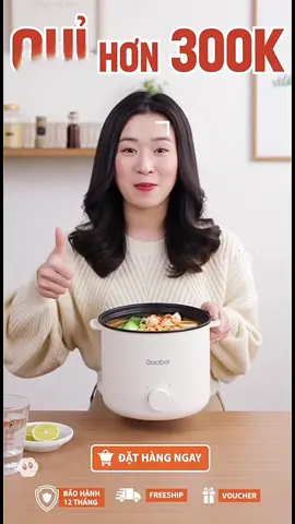 Nồi điện đa năng giải pháp thông minh, tiết kiệm tiện lợi cho mọi nhà ! #noidiendanang #noidiendananggaabor #antoan #tietkiem #tienloi 