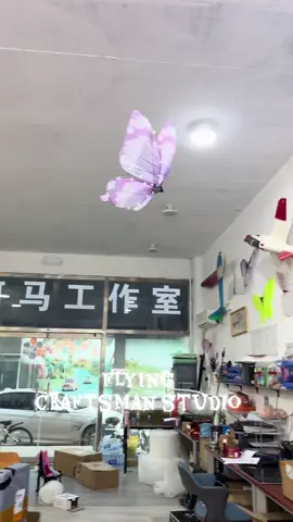 Bionic Butterfly Delivers Wedding Rings in Mid-Air 💍🦋 | Flying Craftsman #BionicButterfly #FlyingCraftsman #WeddingRings #LoveInTheAir