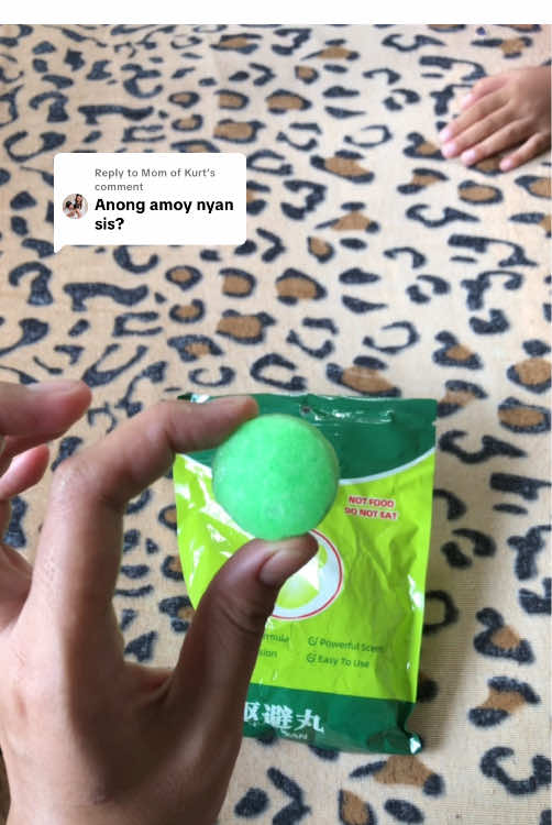 Replying to @Mom of Kurt Ayan mii. Amoy Alcamphor daw yung mga panlagay sa mga damitan para hindi ipisin ang mga damit. Uso yon nung mga panahon ng mga nanay at lola natin haha #mouserepellant #insectrepellant #repellant 