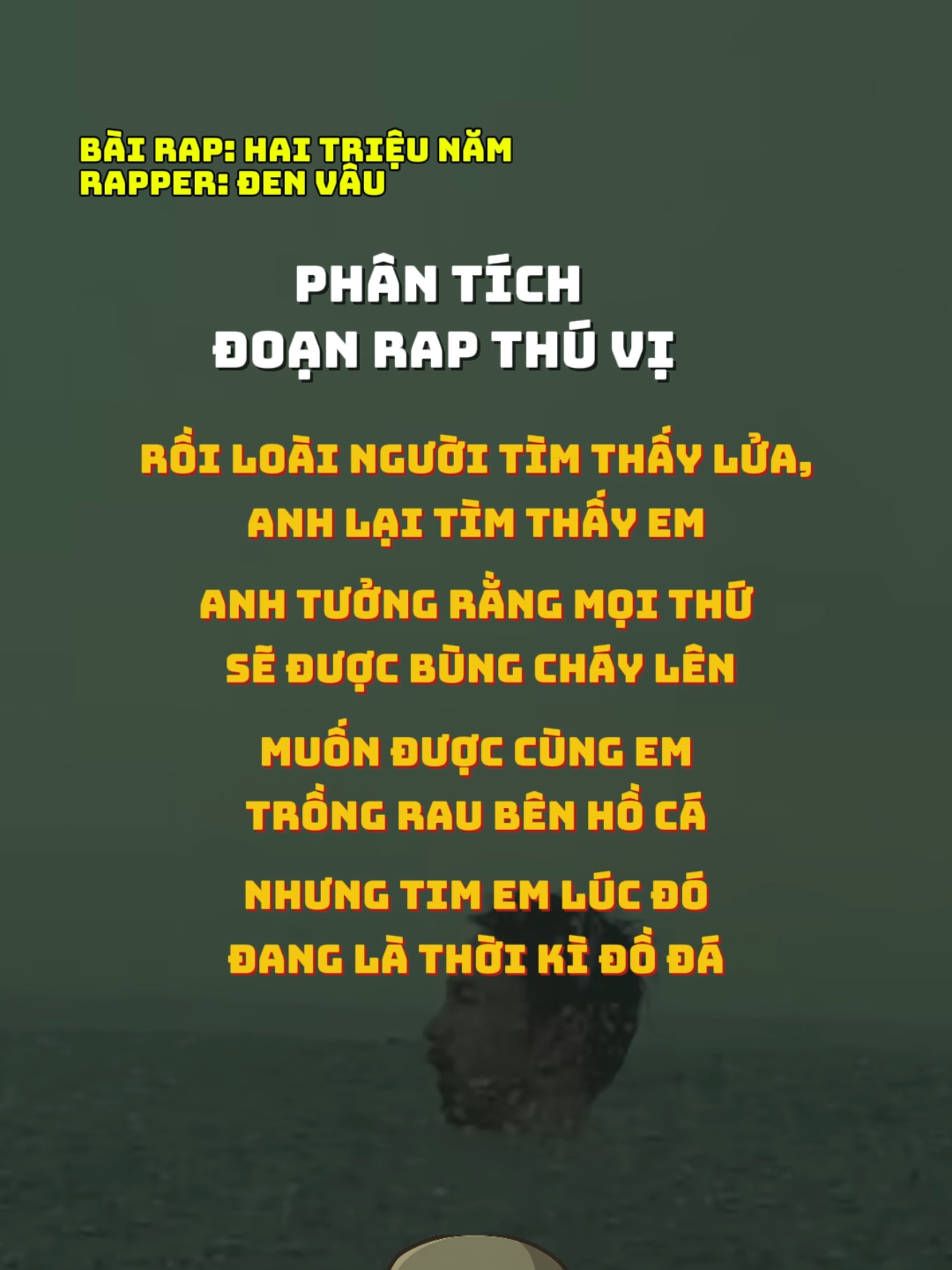 Lại 1 đoạn rap thú vị của Đen Vâu #rap #quotes #rapviet #loile #denvau 