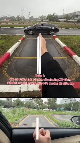 MẸO LÙI CHUỒNG DỌC KHI THI BẰNG LÁI #nghiemhuyenlaixe #laixe #hoclaixeoto #luichuongdoc #hoclaixehanoi 