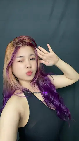 🍆🍆🍆💜 @KOKIRA Offical Store #kokira#haircolour#purple#chyntiasnpr 