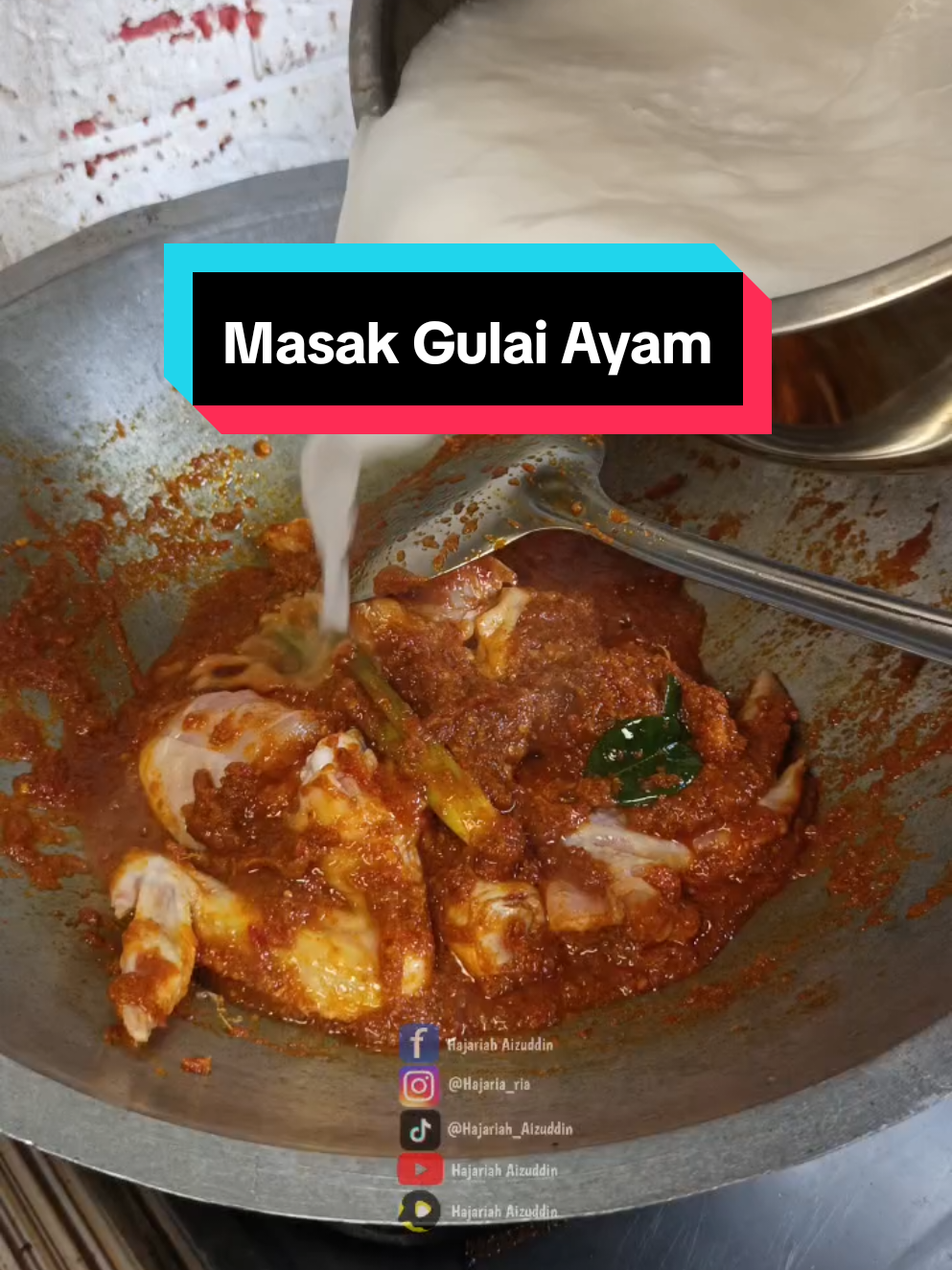 Masak gulai ayam  #resep #masakandusun #gulaiayam #fyp 