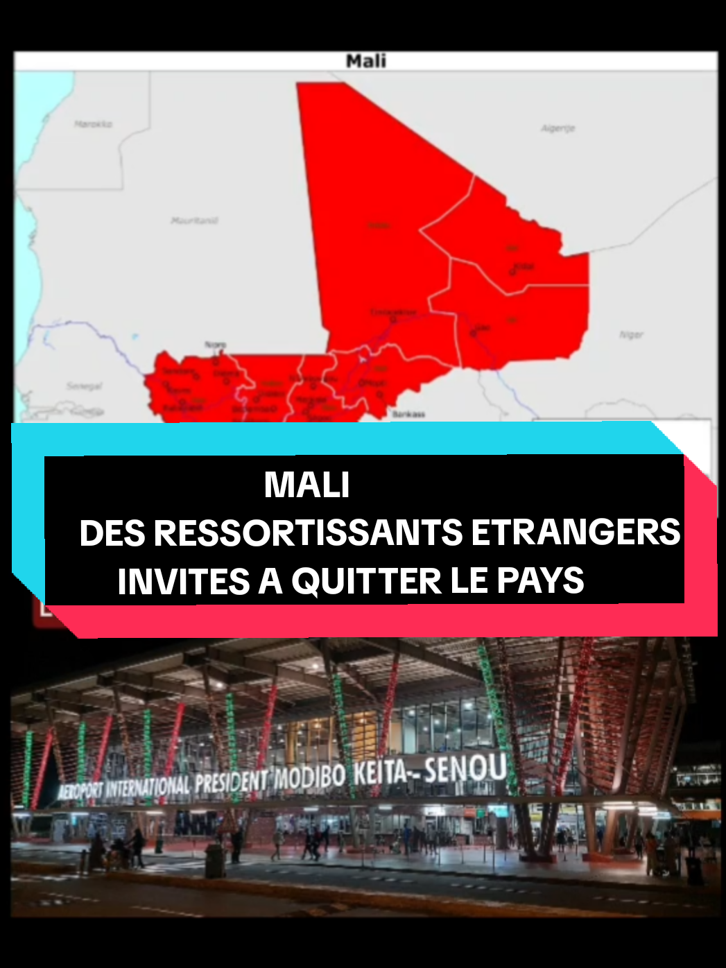 #malitiktok🇲🇱 #mali  les Etats-Unis et les Pays-bas demandent à leurs ressortissant de quitter le Mali. l’insécurité qui grandit et les pénuries de carburant sont les raisons.