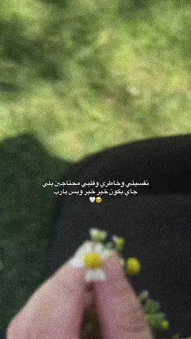 خاطري وقلبي ونفسيتي محتاجين اللي جاي يكون خير وبس يارب #fyp #اكسبلورexplore #حالات_واتس #محظورة_مشاهدات 