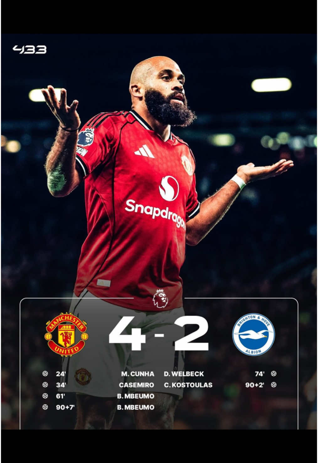 Bệu Bé Bỏng thật sự quá đáng... đồng tiền bát gạo 🤑 #manchesterunited #manutd #reddevils #mufc #ggmu #ggmu🔴 #gloryglorymanunited #football #bongda #bryanmbeumo #mbeumo #shadowfootball 