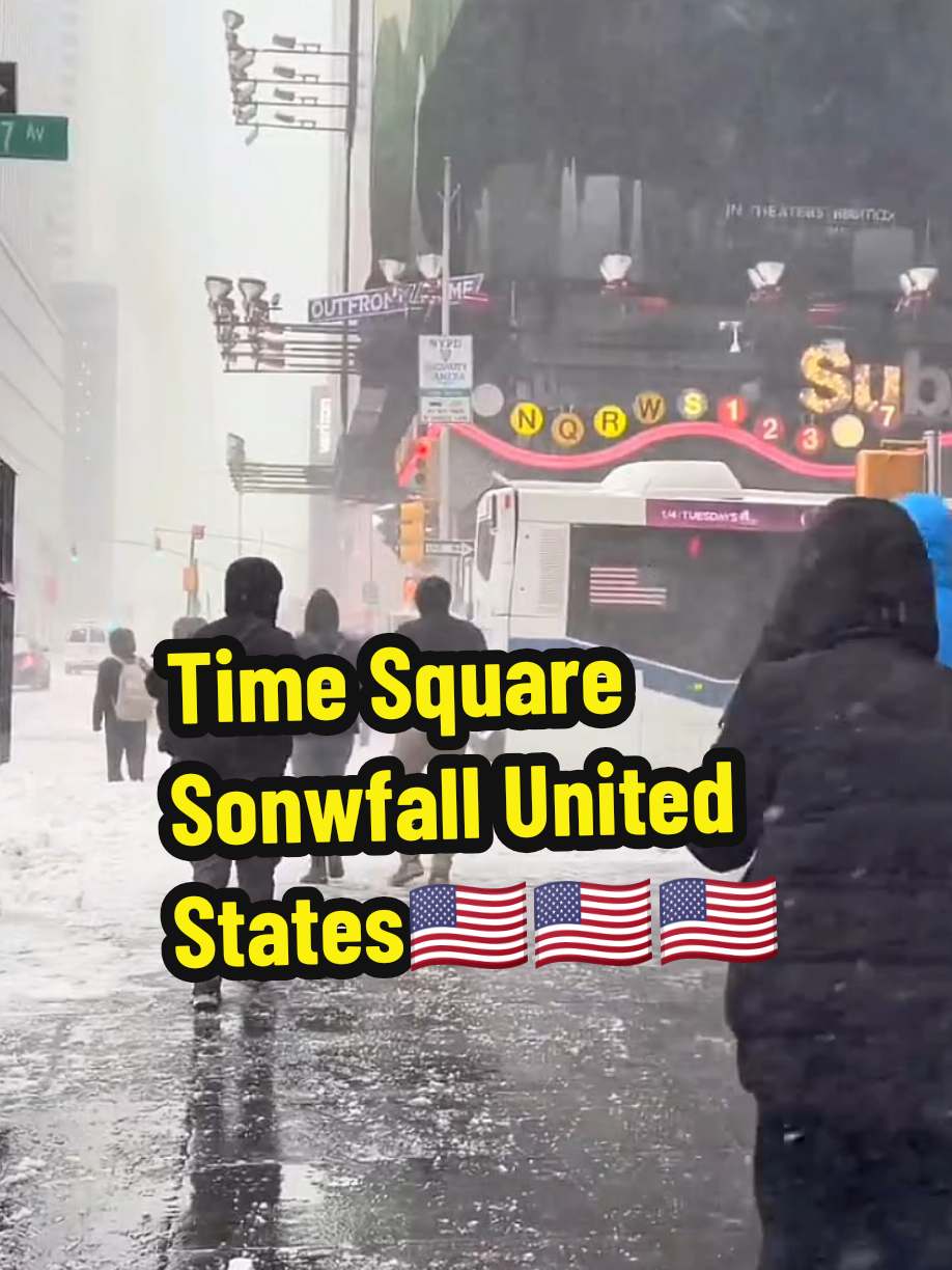 Time Square Sonwfall New York City Vibes Manhattan Sonwfall United States Of America 🇺🇸🌹Sonwfall ‎#growmyaccounttiktokteam  ‎#timesquarenewyork  ‎#unitedstatesofamerica🇺🇸  #nyctiktoker  ‎#searchinsights 