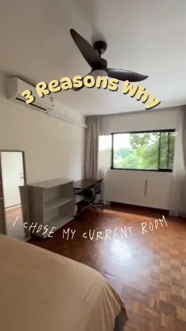 Here are the reasons why I rented my current room.  This is Josephine from Hong Kong, and I moved to Singapore alone🇭🇰🇸🇬 Am renting this room that’s perfect in theses ways👆 #room #singaporerental #rental #livingalone 