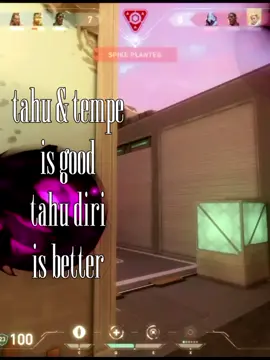 tahu tempe is good  but  tahu diri is better #krilunfamily #valorantindonesia 