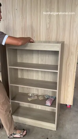 Smart Furniture Idea – Shelf with Hidden Money Space #videos #furniture #wood #virals #DIY #money 