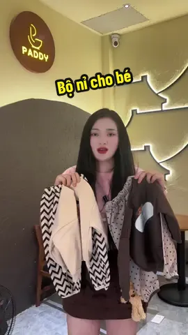 Bộ nỉ bông dày dặn giữ ấm cho bé trai và bé gái #bochobe #bothudongchobe #bonichobe #quanaotreem #qate 