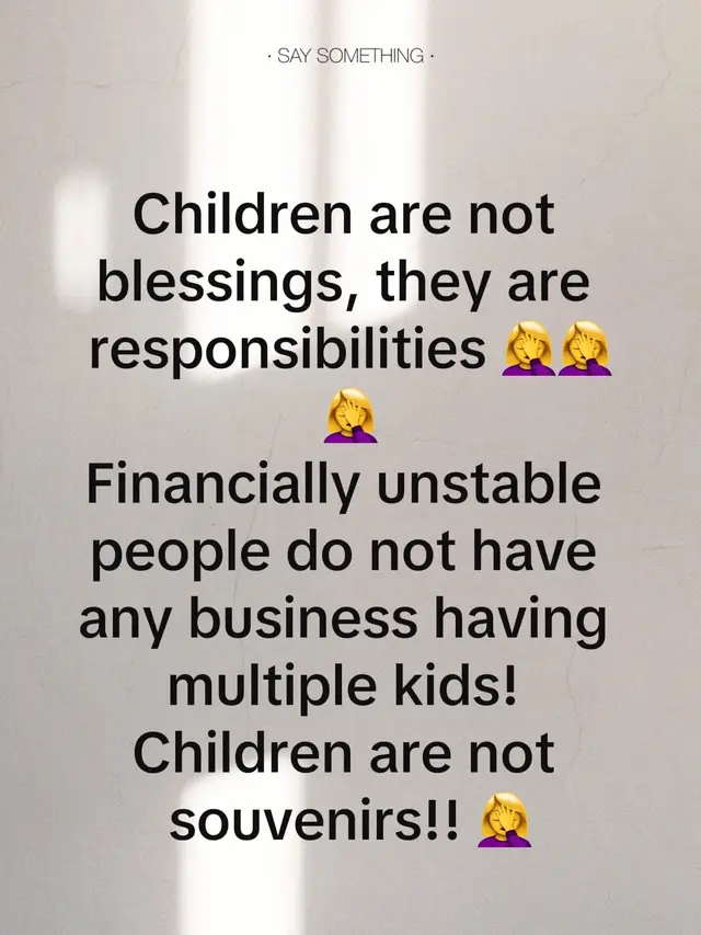 Don’t be a selfish adult!!! #children #selfish #tellmeonereasonyouaredesperatelylookingforachildwhentherearehundredsoforphansyoucanadoptandtakecareof