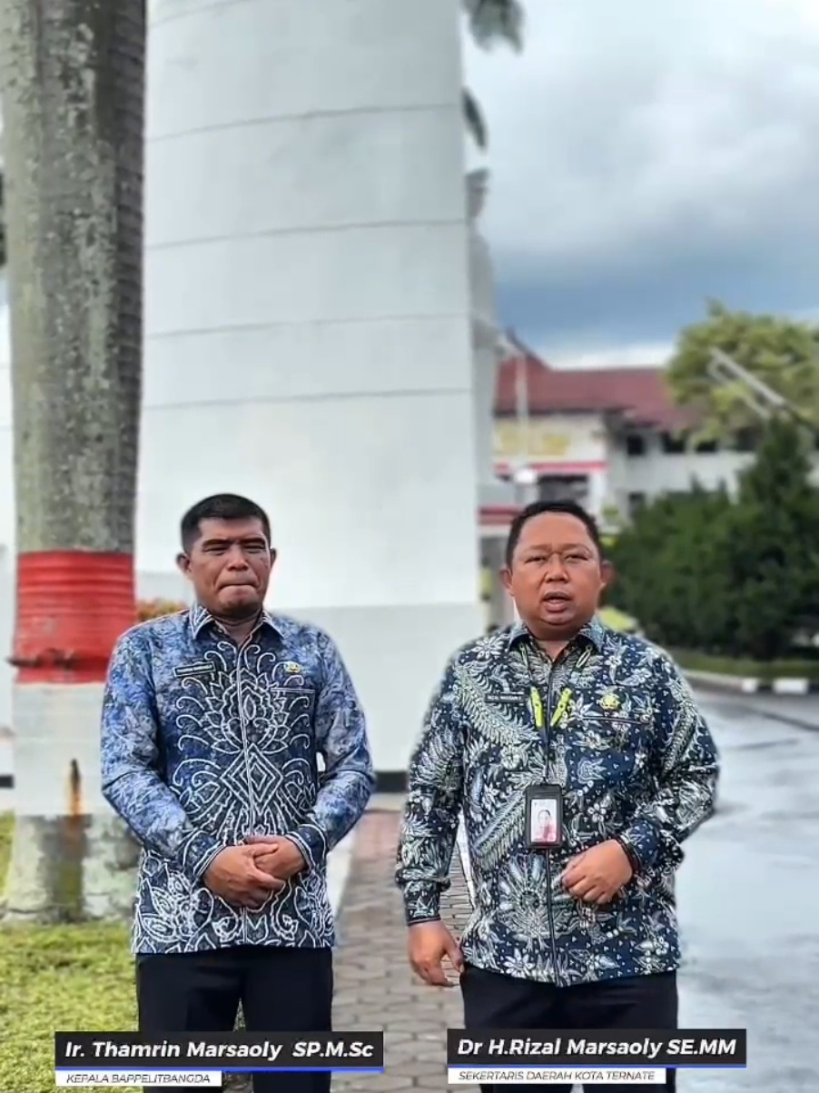 Sekda Kota Ternate, Rizal Mrsaloy dan Kepala Bappelitbangda Kota Ternate, Thamrin Marsaoly Ikut Retreat di IPDN Jatinangor, Sumedang, Jawa Barat. Sekaligus dirangkaikan dengan rapat Koordinasi selama 4 hari dimulai dari tanggal 26-29 Oktober 2025. #Rizalmarsaoly  #retreat  #ipdnjatinangor @rizalmarsaoly.official @Seputar_TauhidSoleman 