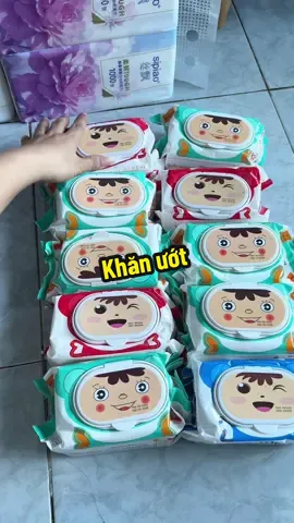 1 thùng khăn ướt 10 bịch #khănuotkhongmui #khănuotbabywipes #khăngiayuot #xuhuong #phansen 