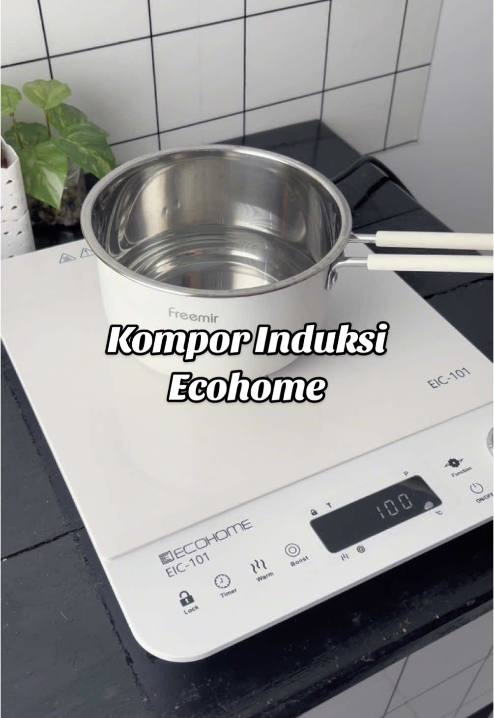 Masak cepat dan merata dengan kompor induksi, tidak takut lagi kehabisan gas. Suhu bisa di atur dan lebih aman #komporlistrik #komporinduksi #masakansimple #dailylife 