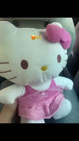 babam bana bunu sevinmem için aldı ama en çok içimdeki küçük kız sevindi #tiktok #viral #hellokitty #peluş #trending 