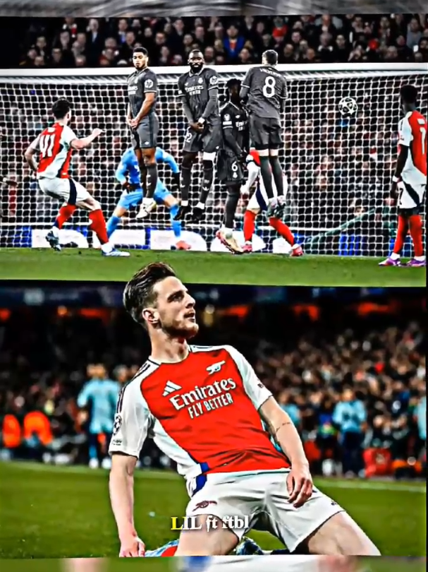 Arsenal menggoreng Madrid😋🔥 #football #footballtiktok #arsenal #realmadrid #footballedit 