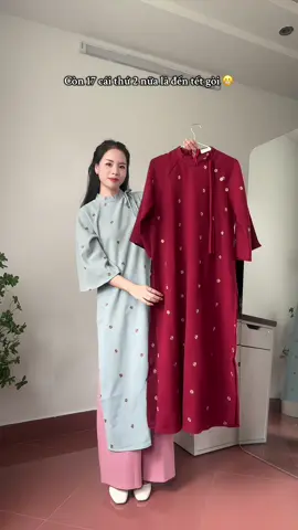Còn 17 cái thứ 2 nữa là đến tết gòi 😬 #aodai #aodaitet #aodaicachtan #reviewquanao #viral 