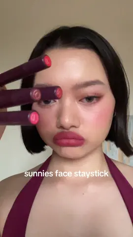 NEW Staystick from @Sunnies Face — so creamy & pigmented #makeup #beauty #beautyph #sunniesfacestaystick 