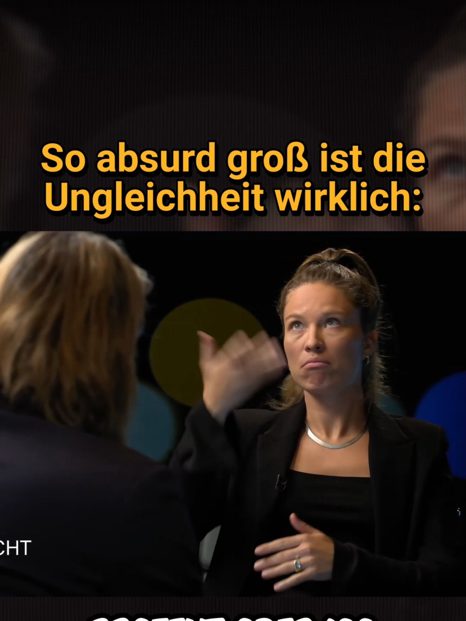 Martyna Linartas war bei Richard David Precht zu Gast. Dabei visualisiert sie, wie extrem die die Ungleichheit geworden ist.  Quelle: Precht - Soziale Ungleichheit #demokratie#politik #gesellschaft #ungleichheit