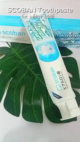Whitening baking soda tooth paste #scoban #scobantoothpaste #whiteningtoothpaste  #bakingsodatoothpaste  #creatorsearchinsights 
