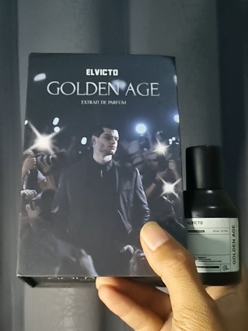 Parfum Elvicto Golden Age ini tahan 12 jam. #parfumpria #parfumcowok #parfumelvicto #elvictogoldenage #parfumlokal 