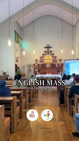 Have a blessed Sunday everyone 😇😇🙏🙏🙏🙏 English mass at Catholic Church Toyama Japan every 4th sunday of the month. #voltairethegreat #japantrainee #foryoupage #OFW #TFCC 