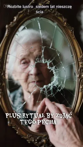 Rozbite lustro: siedem lat nieszczęścia Pęknięte lustro… Chwila ciszy, nagły niepokój, a potem słowa babci: „Oj, dziecko, siedem lat nieszczęścia!” Każdy z nas to słyszał. Ale skąd wzięło się to przekonanie i czemu rozbite lustro wzbudzało taki lęk? Bo w dawnych wierzeniach ludowych lustro nie było tylko przedmiotem. To była brama duszy i świadek naszego losu. Historia i symbolika lustra Lustro od zawsze miało podwójną naturę — odbijało ciało, ale też duszę. Wierzono, że każdy człowiek zostawia w nim cząstkę swojej energii. Dlatego w starych domach nie wolno było: 	•	patrzeć w lustro po zmroku, 	•	zostawiać go naprzeciw łóżka, 	•	ani pozwalać dzieciom bawić się przy nim, bo mogło „zabrać” ich sen albo spokój. Wierzono też, że gdy lustro pęka, pęka obraz naszej duszy i równowagi. Dlatego natychmiast wypowiadano słowa: „Niech się nie odbije na mnie.” Dlaczego siedem lat nieszczęścia? Siódemka w tradycji ludowej to liczba pełnego cyklu życia. Siedem lat – to tyle, ile potrzebuje człowiek, by „odnowić się” energetycznie i duchowo. Rozbicie lustra miało więc symbolicznie rozproszyć energię i wymagało siedmiu lat, by ją odbudować. Mówiono, że kto rozbije lustro, ten „rozbije swoje szczęście” – ale to nie był wyrok, tylko ostrzeżenie, by się oczyścić i odzyskać równowagę. W ludowej magii W starych chatach lustra zasłaniano, gdy ktoś umierał, bo wierzono, że dusza mogłaby się w nich odbić i nie odejść. Zasłaniano je też przy narodzinach – by nowa dusza nie przestraszyła się swojego odbicia. Lustro było więc traktowane jak żywa istota, która widzi, zapamiętuje i odbija. Dlatego rozbicie go było jak skaleczenie oka świata. Współczesna interpretacja Dziś można ten zabobon odczytać bardziej symbolicznie: rozbite lustro to moment, w którym świat prosi o refleksję. To znak, że coś w naszym wnętrzu potrzebuje uzdrowienia, że czas przestać patrzeć tylko na zewnętrzne odbicie, a zobaczyć, co w środku naprawdę wymaga uwagi. Jak zniwelować pecha po rozbiciu lustra Jeśli lustro pęknie – nie panikuj. Oczyść energię miejsca i zamknij symbolicznie cykl. Wystarczy kilka prostych kroków: 	1.	Nie patrz w odłamki. Zbierz je delikatnie, używając materiału lub rękawiczki. 	2.	Owiń je w biały materiał lub papier – symbol światła i oczyszczenia. 	3.	Wynieś je z domu – najlepiej zakop pod drzewem lub wyrzuć do śmieci po zachodzie słońca, mówiąc cicho: „Niech pęknięcie zostanie w ziemi, a szczęście powróci do mnie.” 	4.	Potem przemyj dłonie solą lub wodą z lawendą, by oczyścić własne pole energetyczne. To wystarczy, by symbolicznie „zamknąć” nieszczęście. Nie chodzi o dosłowną klątwę, a o odcięcie negatywnej wibracji. Szeptanka oczyszczająca Lustereczko, co światło odbijasz, weź to, co złe, niech w ziemi zniknie. Niech nowy obraz szczęście odbije, a dom mój znów spokojem żyje. Magiczna wskazówka: Jeśli chcesz wzmocnić energię po takim zdarzeniu – następnego dnia zapal białą świecę przed czystym, całym lustrem i spójrz w swoje odbicie, mówiąc: „Widzę siebie w świetle, widzę szczęście, nie cień.” To zamyka energetycznie pęknięcie i przynosi spokój w aurze domu.