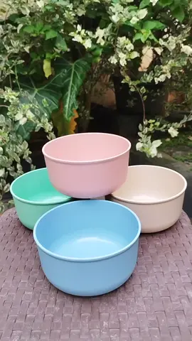 VISHAL Mangkok Wheat Straw/Mangkok Makan Warna Warni