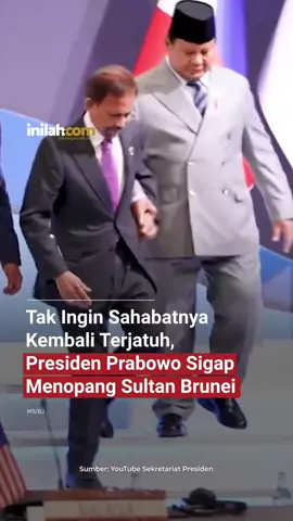 Kami Salut Pak kepadamu di KTT Asean Malaysia 2025 #sultanbrunei #bruneidarussalam🇧🇳 #prabowosubianto #tkwbrunei🇧🇳 #bruneitiktok 