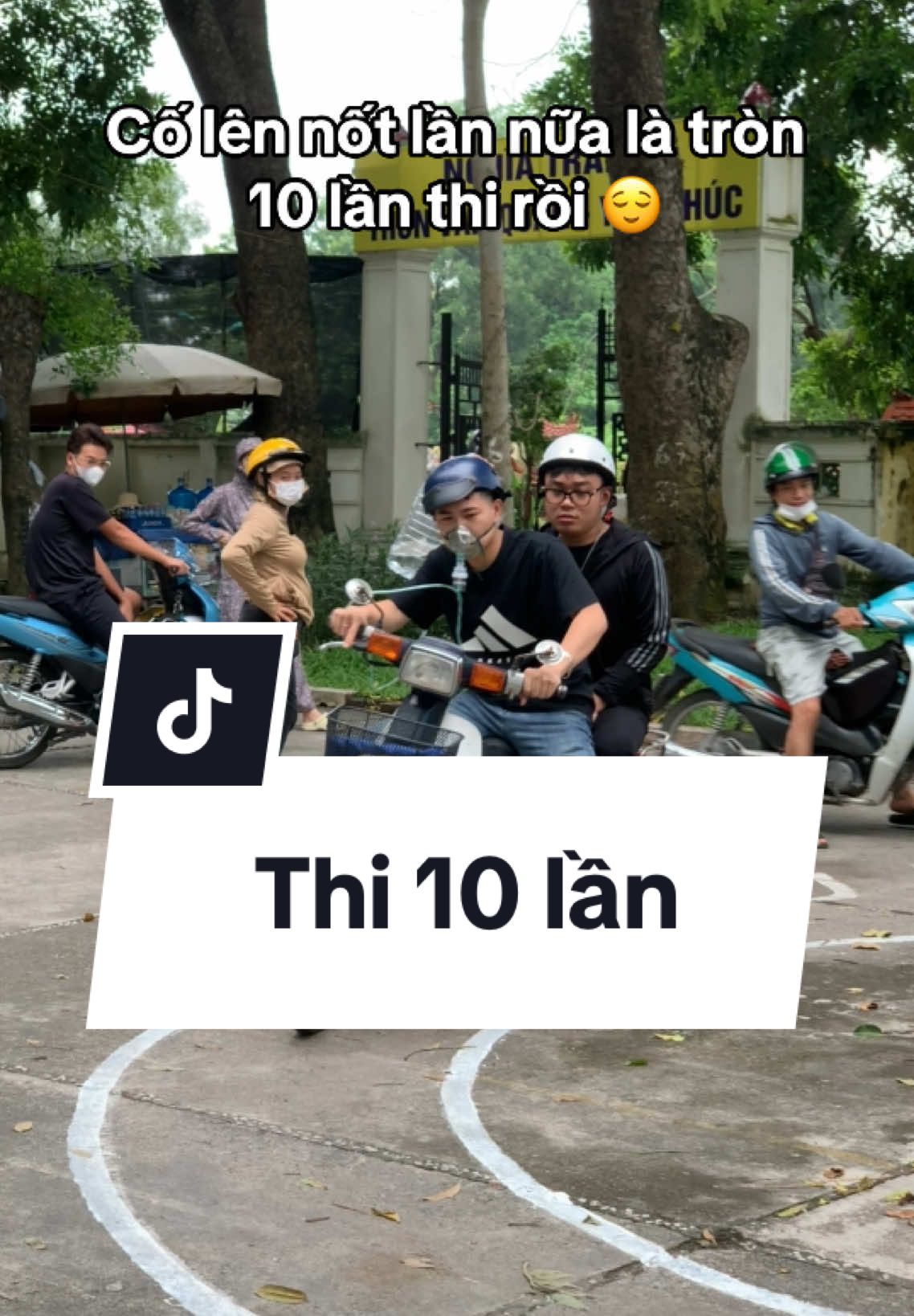 Khó nói rồi thi bằng lái hết sức 🤣#emgaidaylai #thibanglaixeAA1 #thibanglaixehanoi #thibanglaixemaysinhvien 