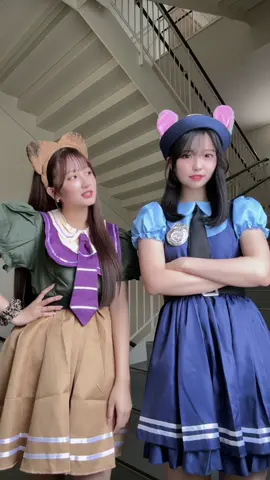 🦊🐰🩵ྀི@森﨑冴彩(HKT48)  #fyp #hkt #ハロウィン #ズートピア #仮装 