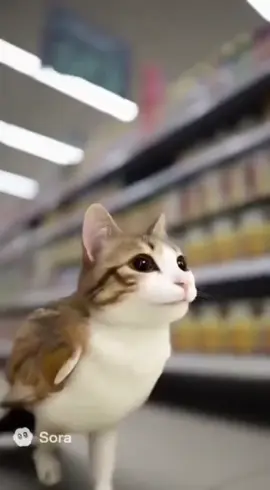 часовая версия ЛАВА ЛАВА #лавалава #catbowl #sora #нейросеть #котосова 