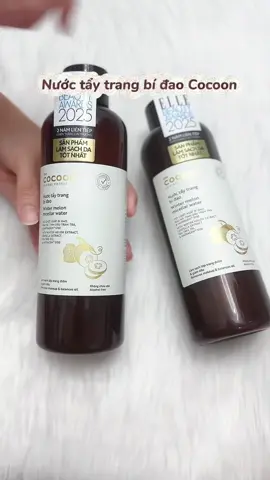 Nước tẩy trang quốc dân siêu hot ở đây nè 💕 #cocoon #cocoonvietnam #nuoctaytrangbidao #reviewlamdep #viral