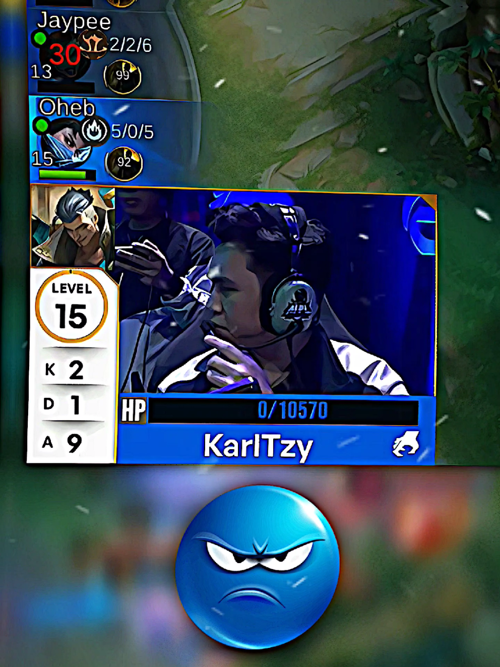 Sanji dimarahin KarlTyz Kerna mati. begini bila jiwa mau Champion😳👿🏆  #MLBB9TH #MLBB #MLBBSamaSama #mplindonesia #mobilelegends_id 