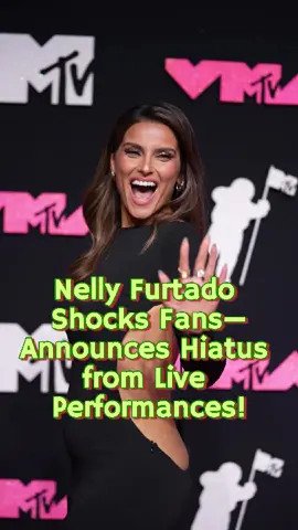Nelly Furtado halts live shows indefinitely, fans question what really happened.#foryoupage❤️❤️ #fyp #fy 